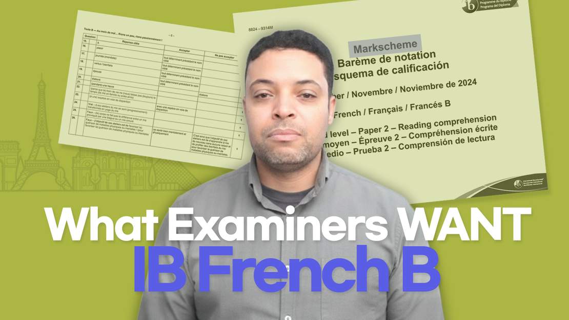 試験官の視点から解説:IBフランス語(French)Bで高得点を取るために本当に求められているもの