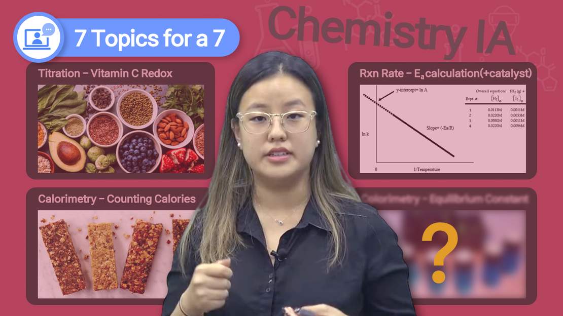 IB化学(IB Chemistry)IAで7を取るための7つのテーマ